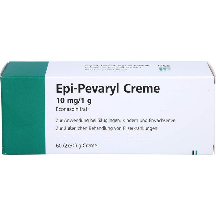 Epi-Pevaryl 1% Creme bei Pilzerkrankungen Reimport EurimPharm, 60 g Creme