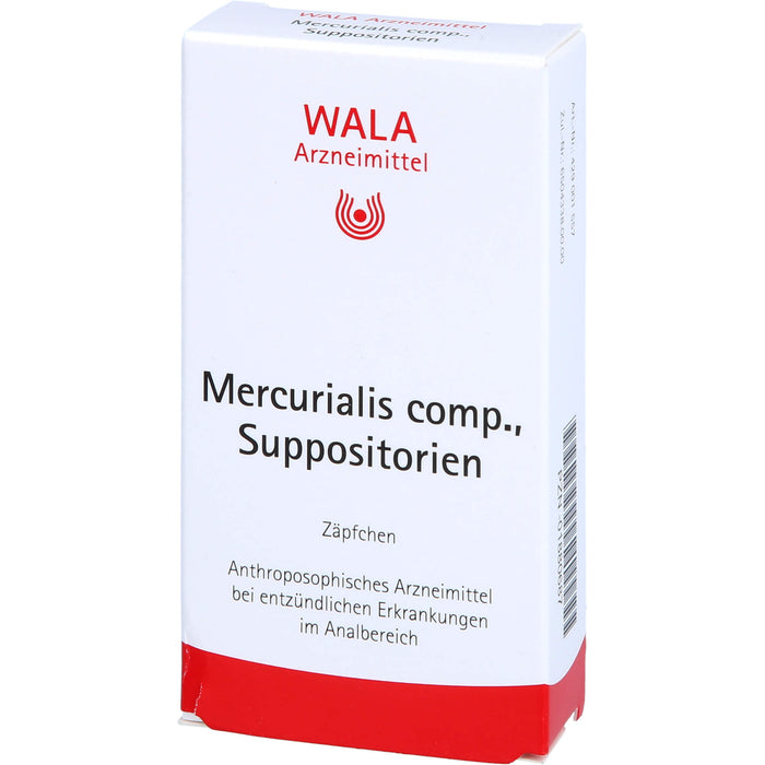 WALA Mercurialis comp. Zäpfchen, 10 pc Suppositoires