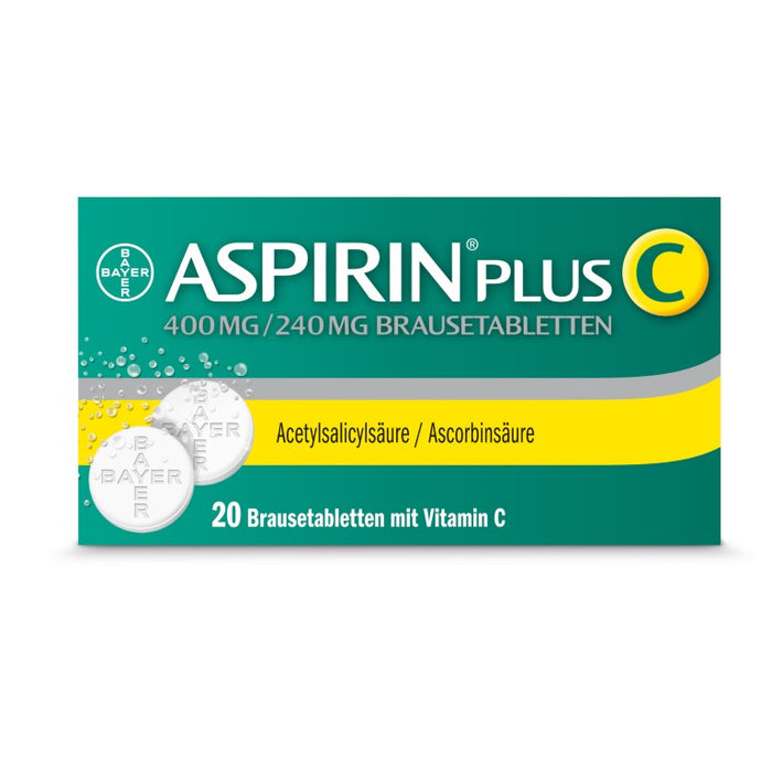 ASPIRIN plus C Brausetabletten, 20 St. Tabletten