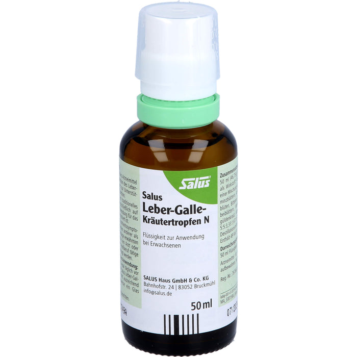 Salus Leber-Galle-Kräutertropfen N, 50 ml Solution