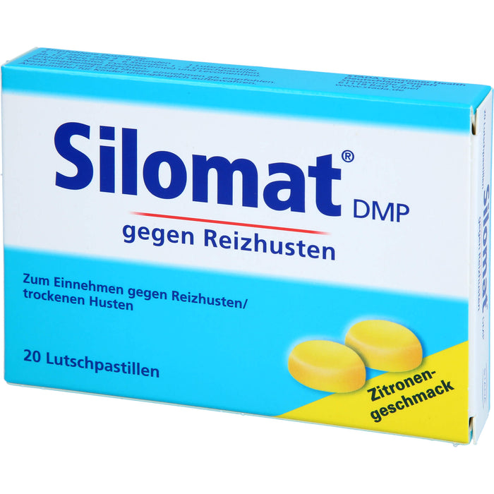 Silomat DMP Lutschpastillen Zitronen-Geschmack, 20 St. Tabletten