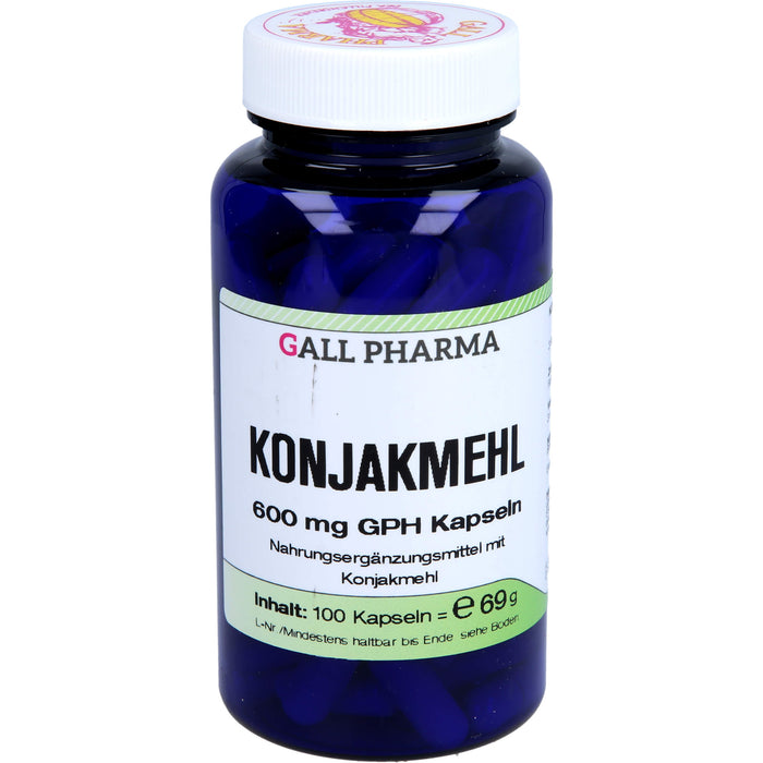 GALL PHARMA Konkakmehl 600 mg GPH Kapseln, 100 St. Kapseln