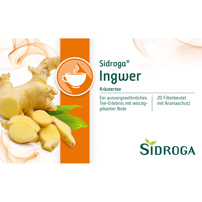 Sidroga Ingwer Kräutertee, 20 pcs. Filter bag