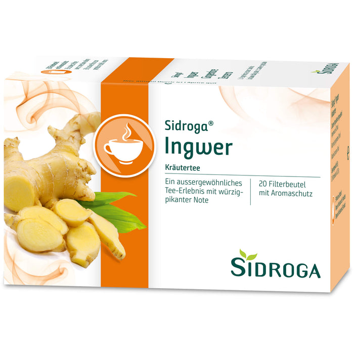 Sidroga Ingwer Kräutertee, 20 pcs. Filter bag