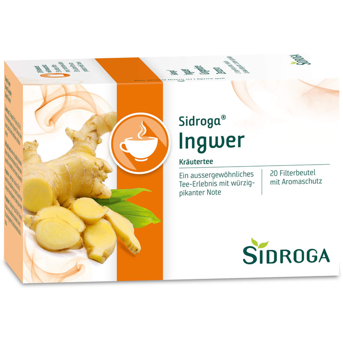 Sidroga Ingwer Kräutertee, 20 pcs. Filter bag