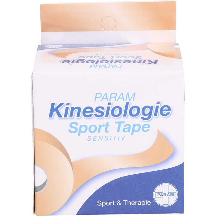 PARAM Kinesiologie Sport Tape 5 cm x 5 m Beige, 1 pc Pansement