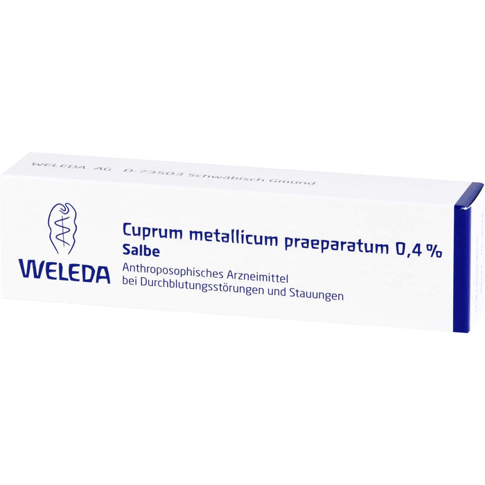 WELEDA Cuprum metallicum praeparatum 0,4% Salbe, 23 g Onguent