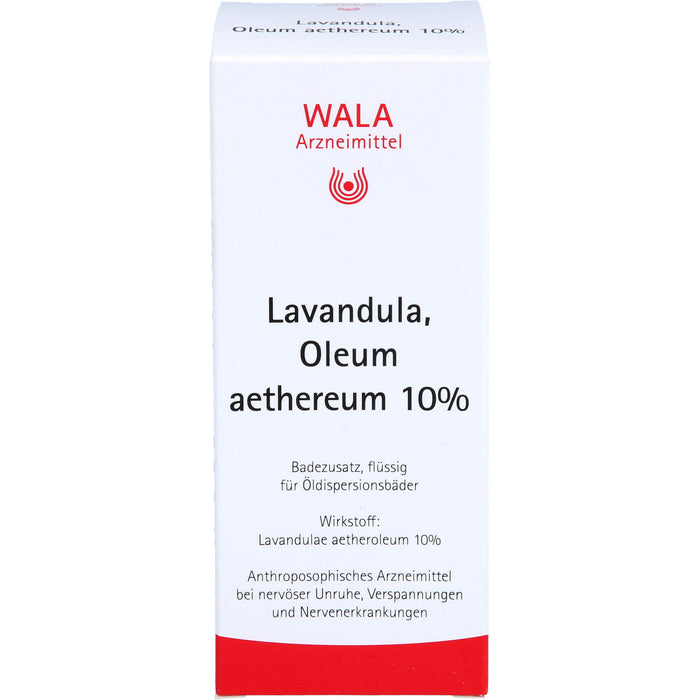 WALA Lavandula Oleum aethereum 10% Badezusatz, 100 ml Huile