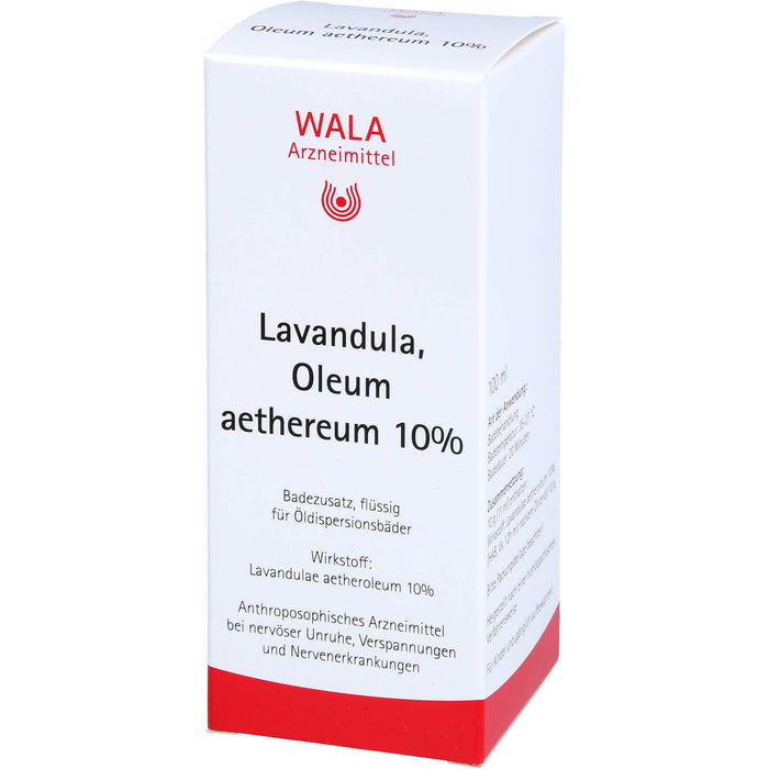 WALA Lavandula Oleum aethereum 10% Badezusatz, 100 ml Öl