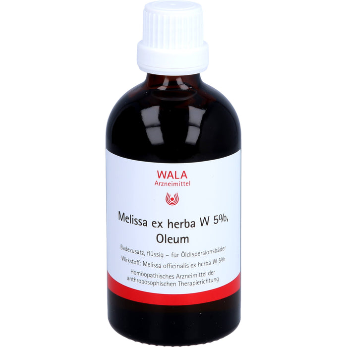 Melissa Ex Herba W 5% Oleum, 100 ml OEL