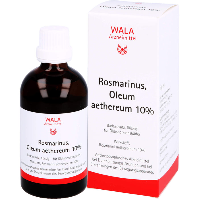 Rosmarinus Oleum aeth. 10% Wala, 100 ml Öl