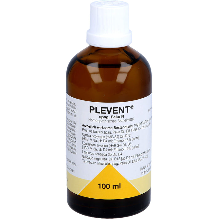 Plevent Spag. Peka N Tropf., 100 ml TRO