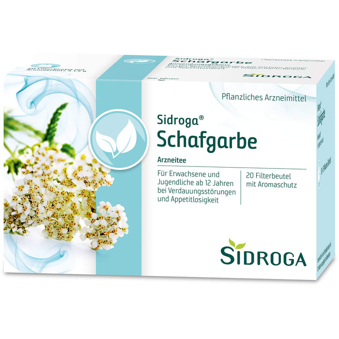 Sidroga Schafgarbe Tee, 20 pc Sac filtrant