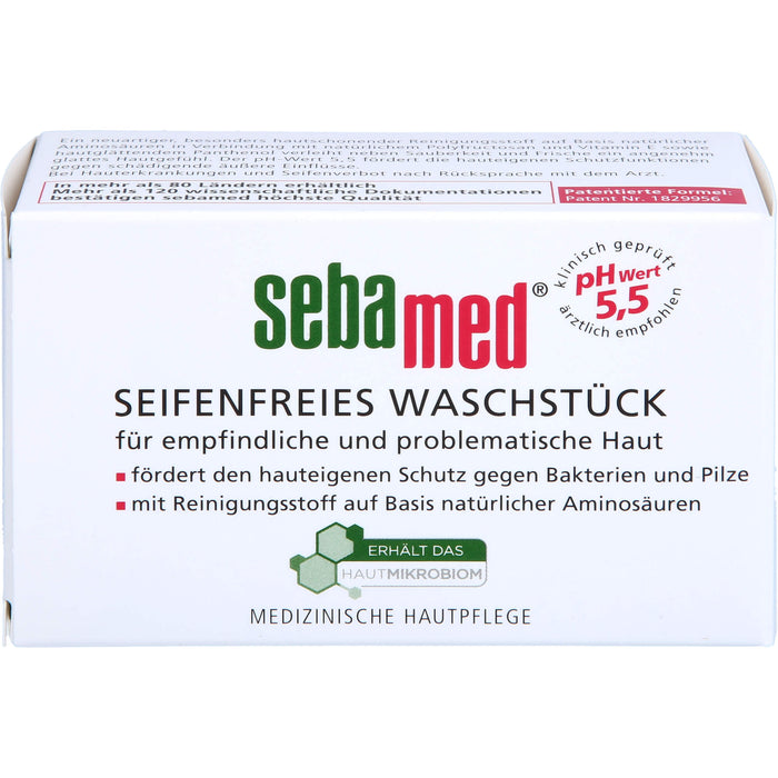 Sebamed seifenfreies Waschstück für empfindliche & problematische Haut, 150 g body care