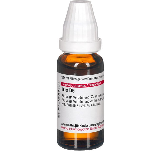 DHU Iris D6 Dilution, 20 ml Lösung