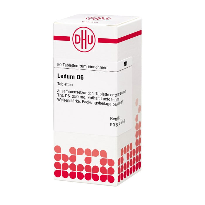 DHU Ledum D6 Tabletten, 80 pc Tablettes