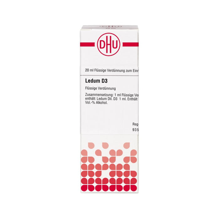 DHU Ledum D3 Dilution, 20 ml Lösung