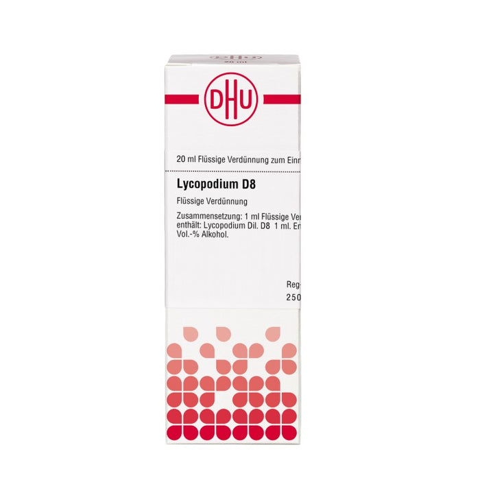 DHU Lycopodium D8 Dilution, 20 ml Lösung