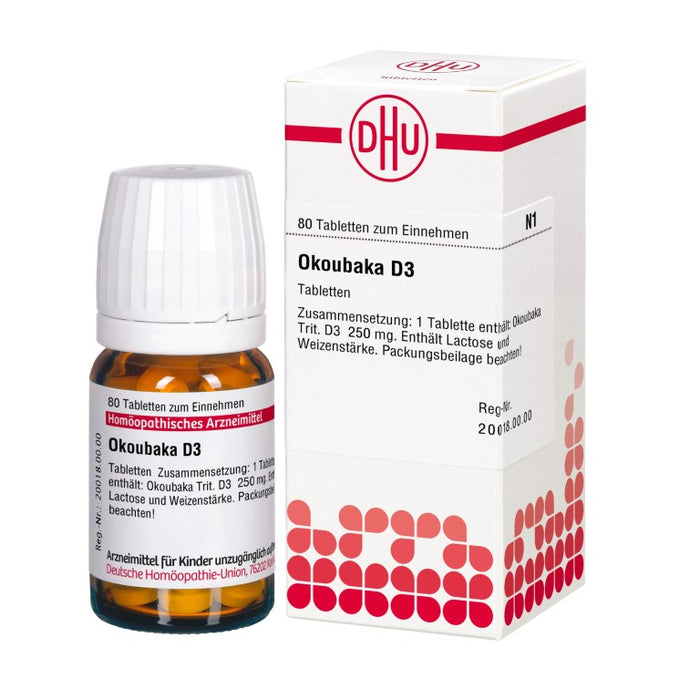 DHU Okoubaka D3 Tabletten, 80 St. Tabletten