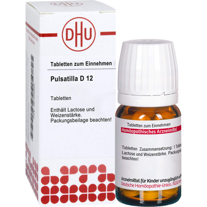 DHU Pulsatilla D12 Tabletten, 80 pcs. Tablets