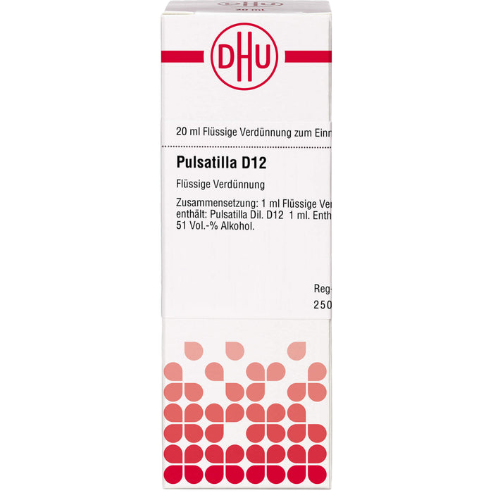 DHU Pulsatilla D12 Dilution, 20 ml Lösung