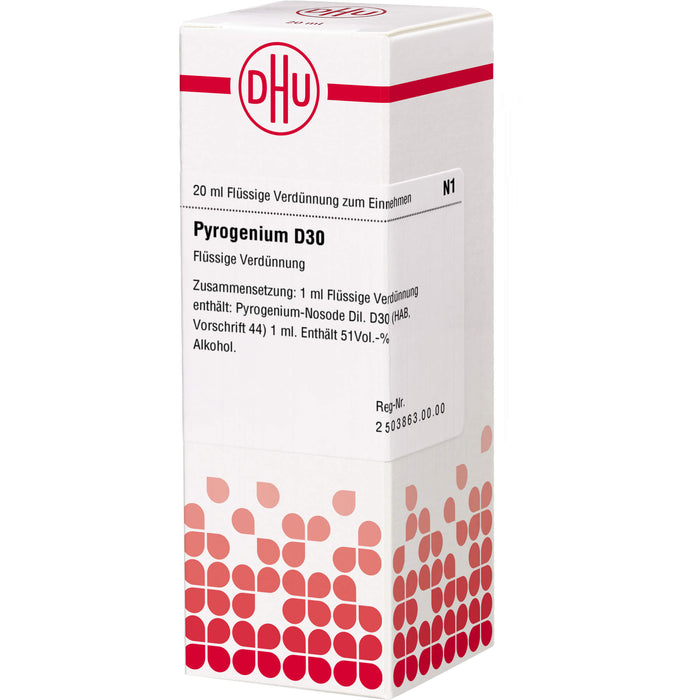 DHU Pyrogenium D30 Dilution, 20 ml Lösung