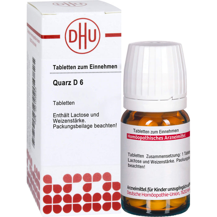 Quarz D6 DHU Tabletten, 80 St. Tabletten