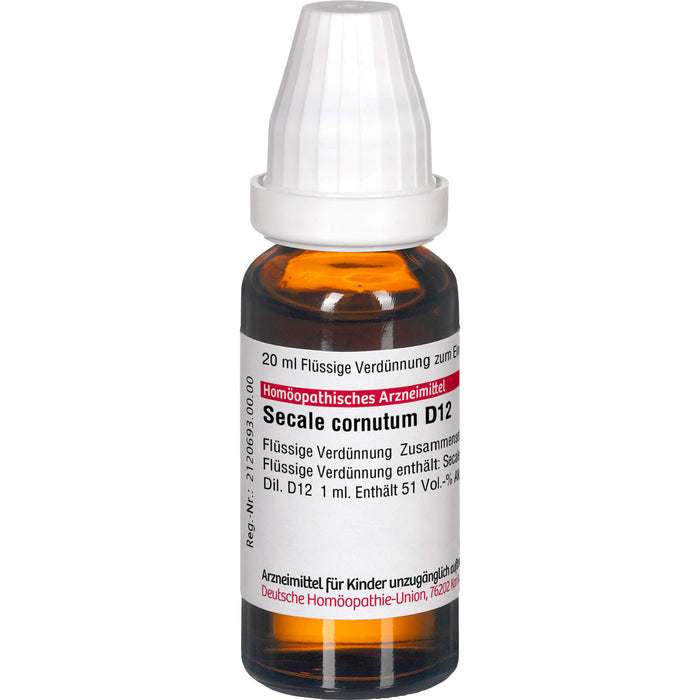 DHU Secale cornutum D12 Dilution, 20 ml Lösung