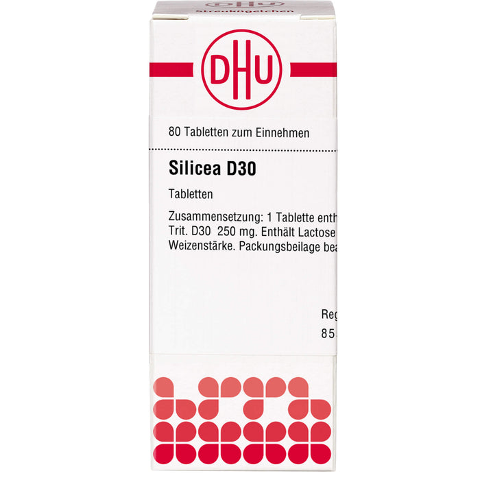 DHU Silicea D30 Tabletten, 80 St. Tabletten