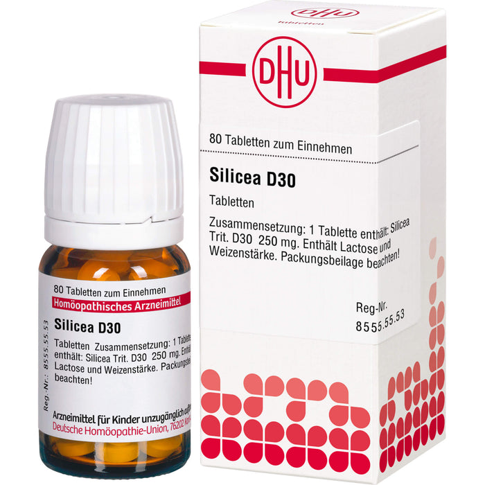 DHU Silicea D30 Tabletten, 80 pcs. Tablets