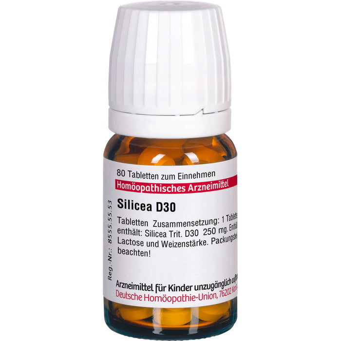 DHU Silicea D30 Tabletten, 80 pc Tablettes