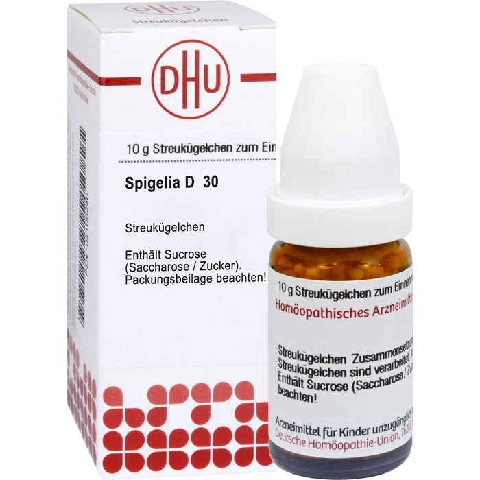 DHU Spigelia D 30 Streukügelchen, 10 g Globules