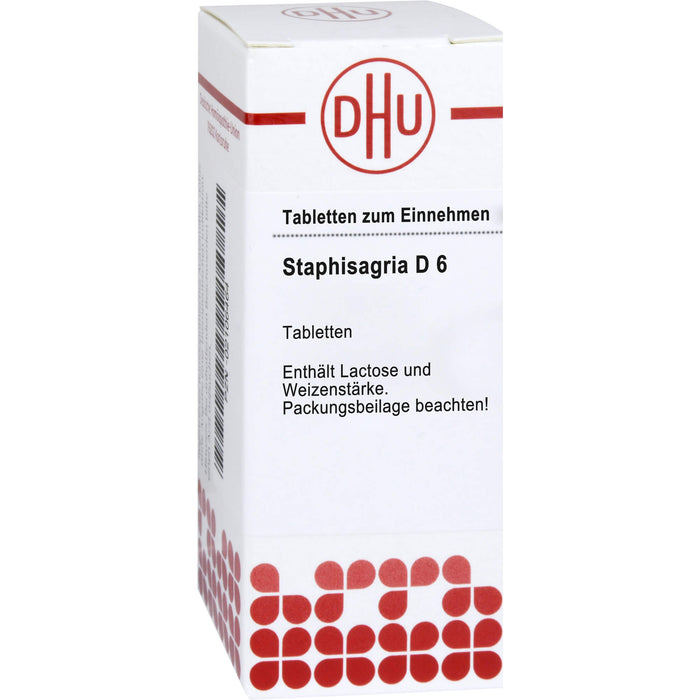 DHU Staphisagria D6 Tabletten, 80 pcs. Tablets