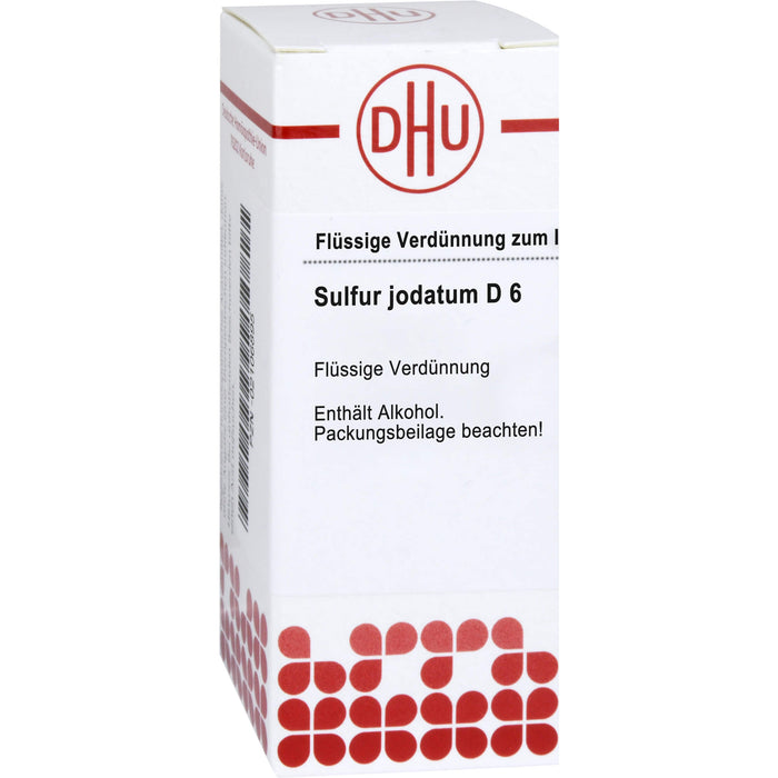 Sulfur jodatum D6 DHU Dilution, 20 ml Lösung