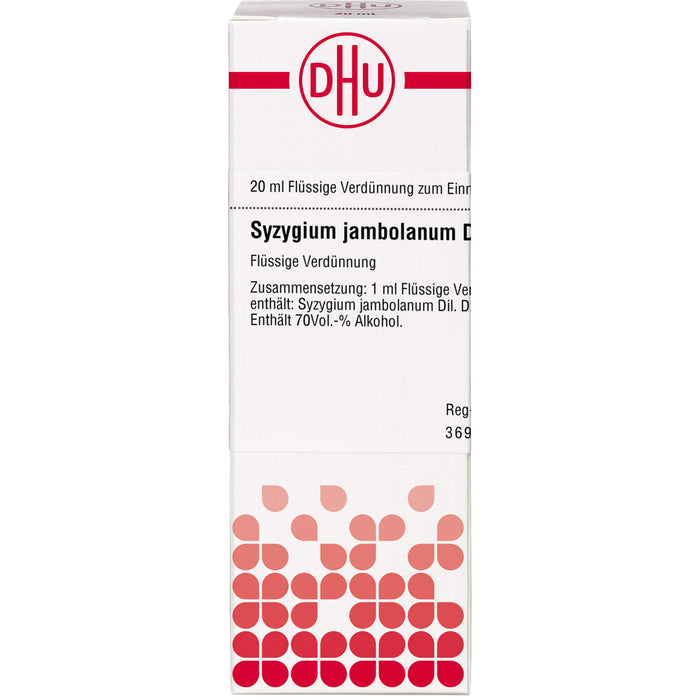 Syzygium jambolanum D2 DHU Dilution, 20 ml Lösung