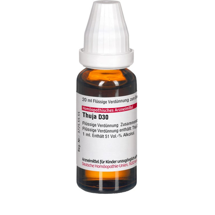 DHU Thuja D30 Dilution, 20 ml Lösung