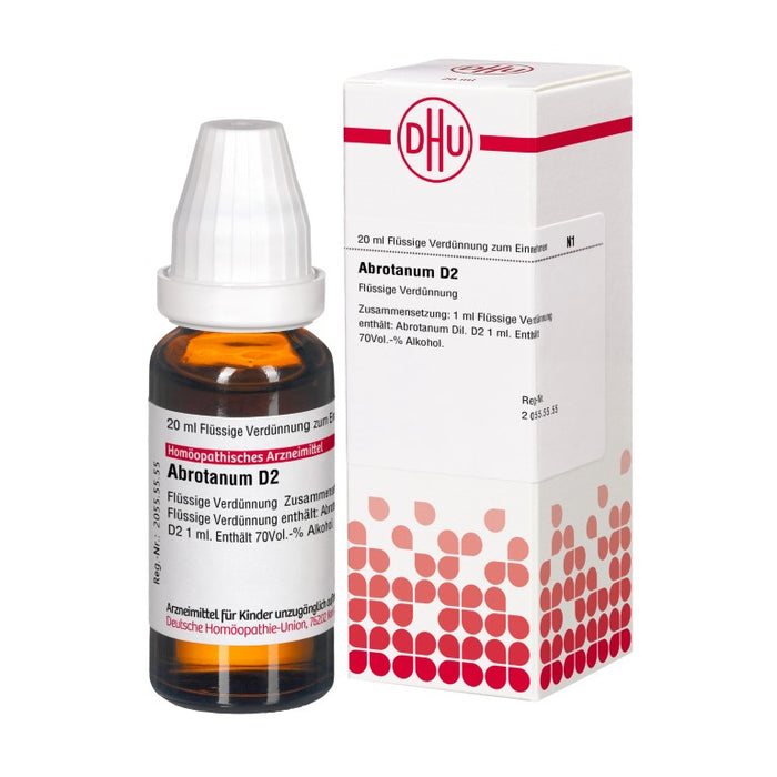 DHU Abrotanum D2 Dilution, 20 ml Lösung