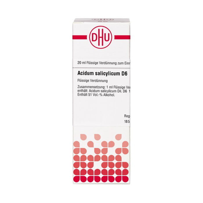 DHU Acidum salicylicum D6 Dilution, 20 ml Lösung