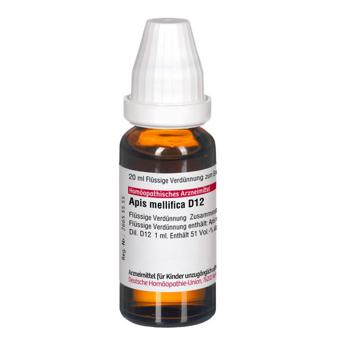 DHU Apis mellifica D12 Dilution, 20 ml Lösung