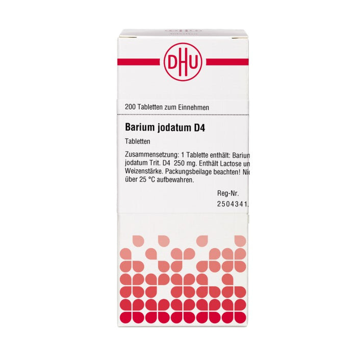 DHU Barium jodatum D4 Tabletten, 200 pcs. Tablets