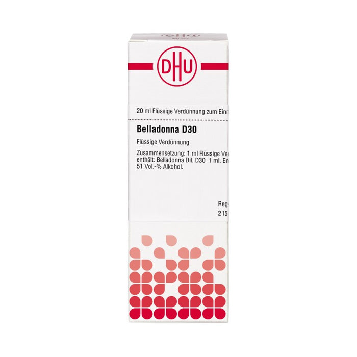 DHU Belladonna D30 Dilution, 20 ml Lösung