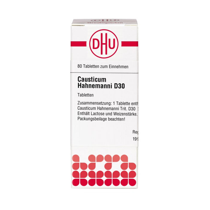 DHU Causticum Hahnemanni D30 Tabletten, 80 pcs. Tablets