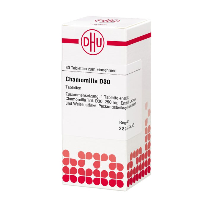 DHU Chamomilla D30 Tabletten, 80 pcs. Tablets