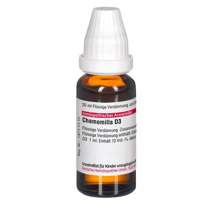 DHU Chamomilla D3 Dilution, 20 ml Lösung