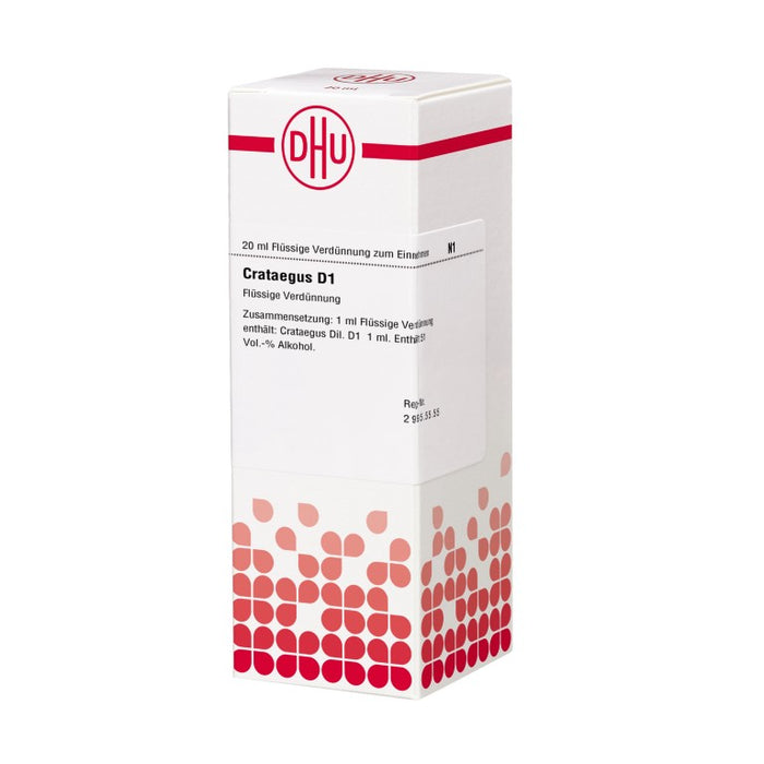 DHU Crataegus D1 Dilution, 20 ml Lösung