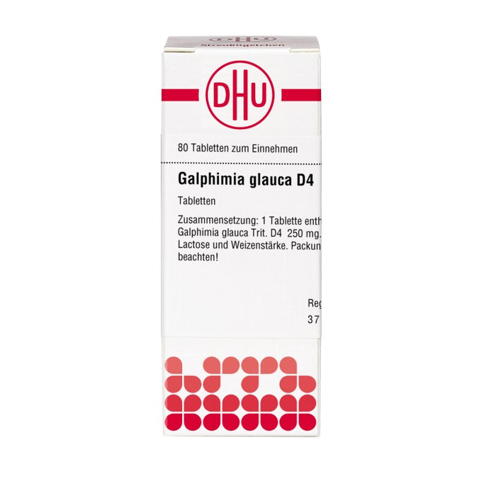 DHU Galphimia glauca D4 Tabletten, 80 St. Tabletten