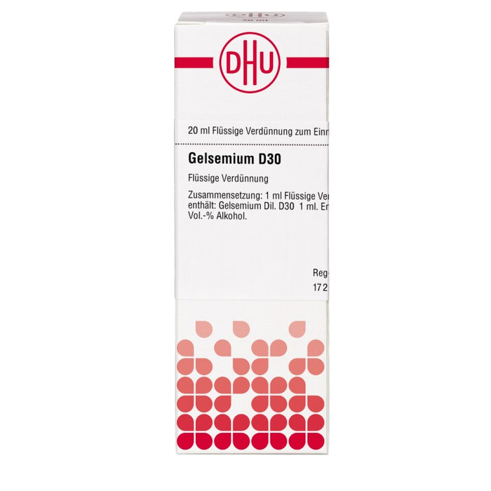 DHU Gelsemium D30 Dilution, 20 ml Lösung