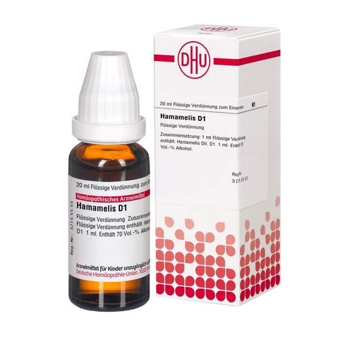 DHU Hamamelis D1 Dilution, 20 ml Lösung