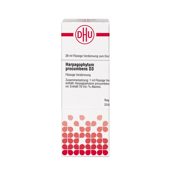 Harpagophytum procumbens D3 DHU Dilution, 20 ml Lösung