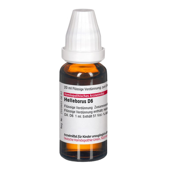 Helleborus D6 DHU Dilution, 20 ml Lösung